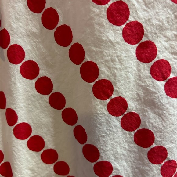 Perfect for Spring / Summer! Worn Twice - Boden White / Red Dot shirtdress - sz6 - Picture 3 of 4